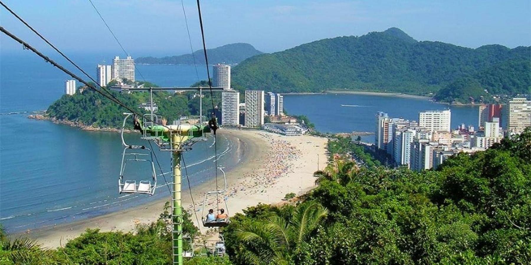 Kitinete 1514 Com Vista Para O Mar São Vicente المظهر الخارجي الصورة